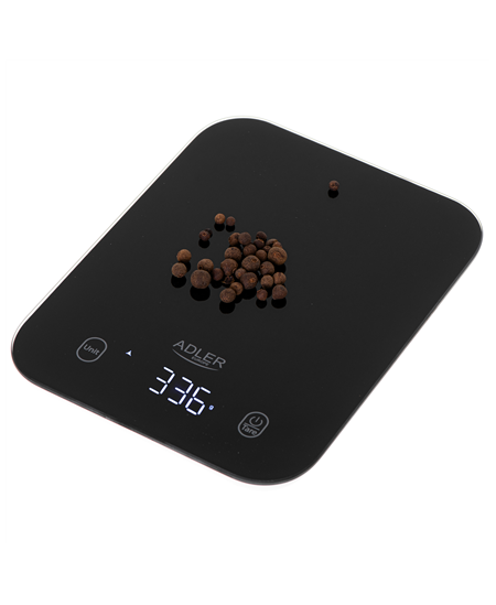 Adler Kitchen Scale | AD 3181b | Graduation 1 g | Display type LED | Black