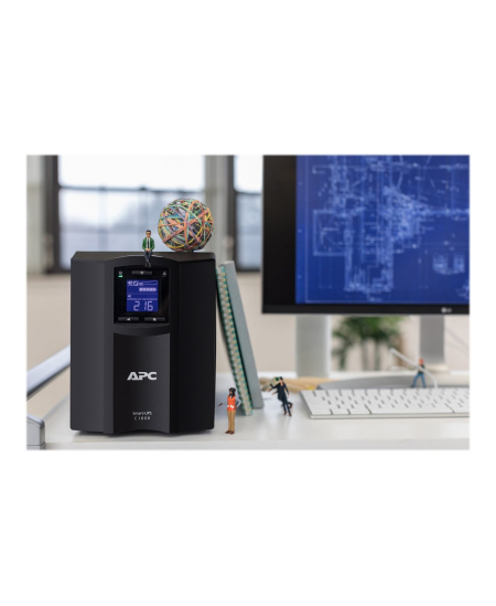 Schneider Electric APC Smart-UPS C | SMC1000IC | 1000 VA | 600 W