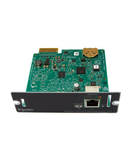 Schneider Electric Device monitoring and control, network management cards, NMC3, secure remote UPS monitoring and control | AP9