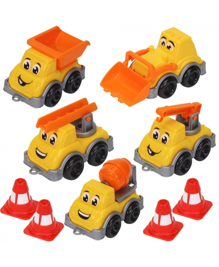 Technok mini transporto priemonių rinkinys 5 vnt