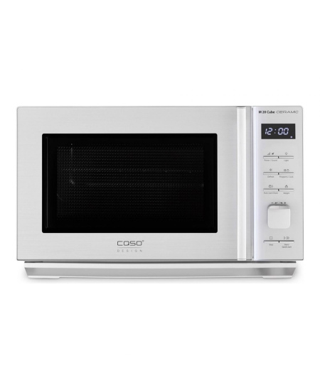 Caso Microwave Oven M 20 Cube Free standing, 800 W, Silver