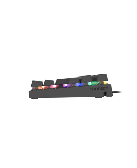 Genesis THOR 303 TKL, Mechanical Gaming Keyboard, RGB LED light, US, Black, Wired, USB Type-A