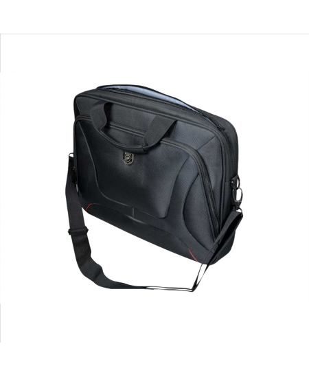 Port Designs Courchevel Fits up to size 15.6 ", Black, Shoulder strap, Messenger - Briefcase