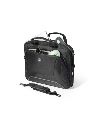Port Designs Courchevel Fits up to size 15.6 ", Black, Shoulder strap, Messenger - Briefcase