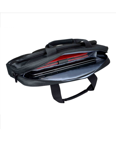 Port Designs Courchevel Fits up to size 15.6 ", Black, Shoulder strap, Messenger - Briefcase