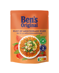 Plikyti ryžiai  BEN'S ORIGINAL su pomidorais ir žolelėmis, 220g