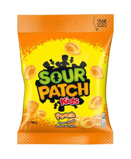 Guminukai SOUR PATCH, Peach,160 g