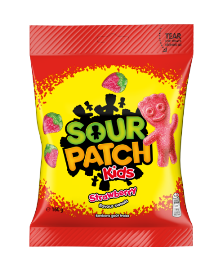 Guminukai SOUR PATCH, Strawberry, 160 g