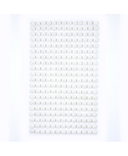 Lipnūs perlai 6mm 260vnt OFF WHITE