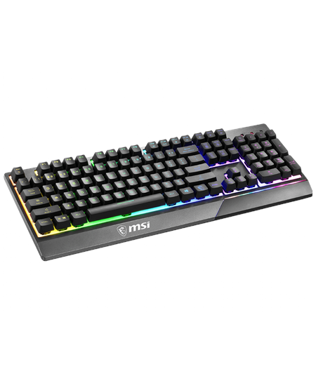 MSI | Vigor GK30 | Gaming Keyboard | Wired | RGB LED light | US | Black