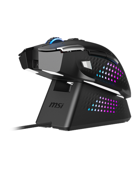 MSI VERSA PRO WIRELESS plus MOUSE DOCK PRO | Wireless | 2.4 GHz, Bluetooth, USB 2.0
