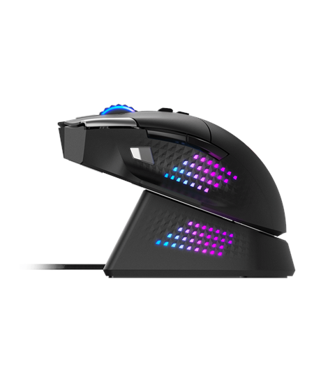 MSI VERSA PRO WIRELESS plus MOUSE DOCK PRO | Wireless | 2.4 GHz, Bluetooth, USB 2.0
