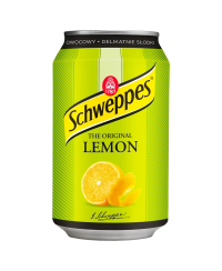 Gaivusis gazuotas gėrimas SCHWEPPES Lemon, 0,33l