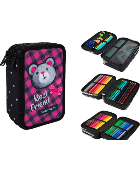 Penalas COOLPACK Buddy, trijų skyrių, užpildytas