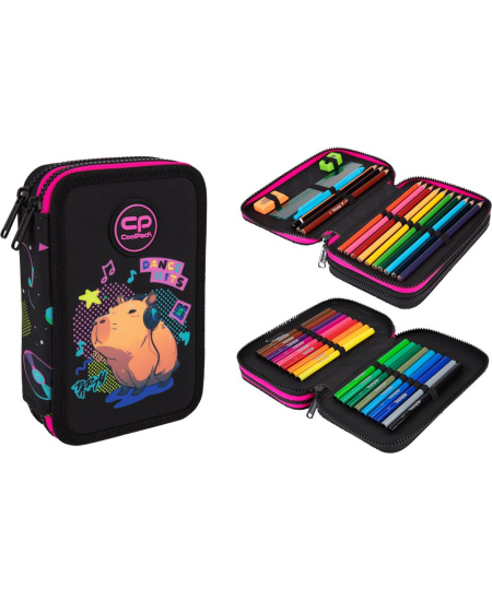 Penalas COOLPACK Capybara Music, dviejų skyrių, užpildytas