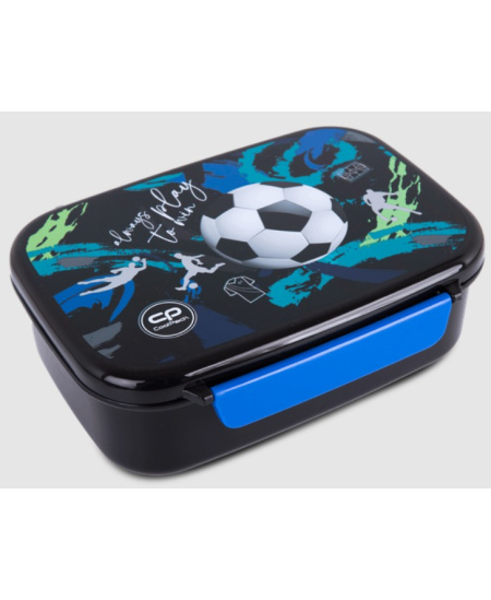 Pietų dėžutė COOLPACK Foodyx Football Navy, su skyreliu