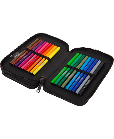 Penalas COOLPACK Daisy Black, dviejų skyrių, užpildytas