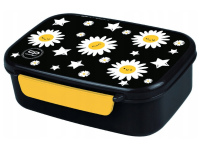 Pietų dėžutė COOLPACK Foodyx Daisy Black, su skyreliu