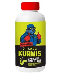 Granuliuota kanalizacijos vamzdžių valymo priemonė KURMIS, 500 g