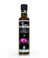 Alyvuogių aliejus KARPEA, Gourmet, extra virgin, svogūnų skonio, 250 ml