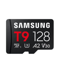 Samsung T9 | MicroSD Card | 128 GB | microSDXC | Flash memory class U3, V30, A2