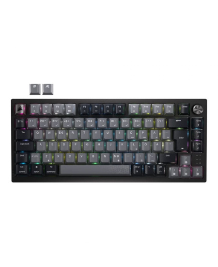 Corsair Keyboard | K65 PLUS | Mechanical Gaming Keyboard | Wireless | Nordic | CORSAIR MLX Red | Black