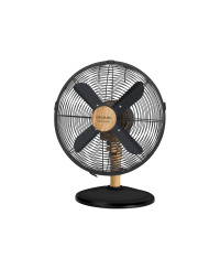 Cecotec EnergySilence 600 WoodDesk | Desktop Fan | Table Fan | 40 W | Diameter 30 cm | Number of speeds 3 | Oscillation | Beige/
