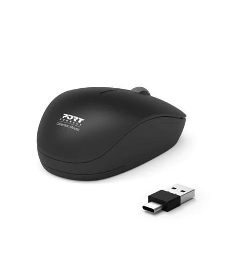 PORT CONNECT Mouse | Collection II | Wireless | 2.4 GHz | Black