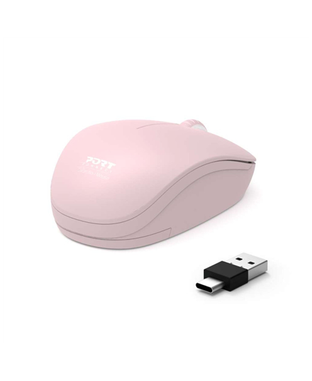 PORT CONNECT Mouse | Collection II | Wireless | 2.4 GHz | Pink