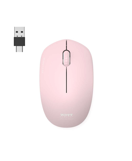 PORT CONNECT Mouse | Collection II | Wireless | 2.4 GHz | Pink
