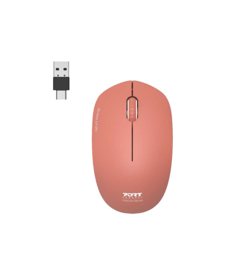 PORT CONNECT Mouse | Collection II | Wireless | 2.4 GHz | Orange