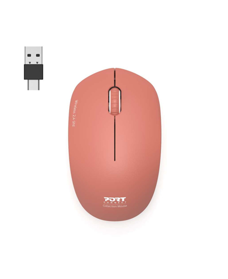 PORT CONNECT Mouse | Collection II | Wireless | 2.4 GHz | Orange
