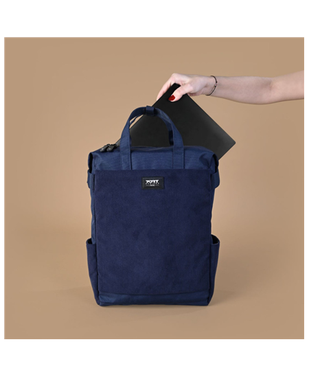 PORT DESIGNS MILANO II ECO TOTEPACK 14/16'' NAVY BLUE | PORT DESIGNS