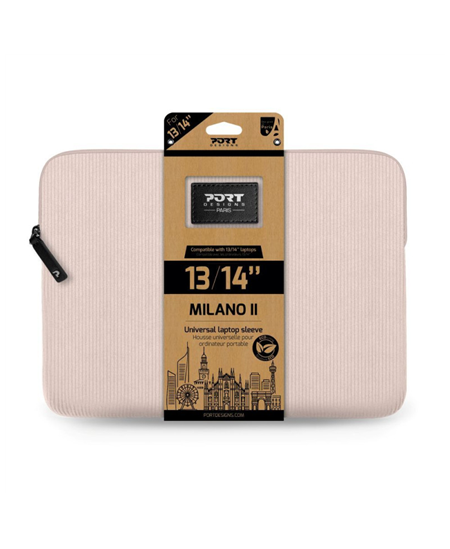 PORT DESIGNS MILANO II ECO SLEEVE 13/14 BLUSH PINK