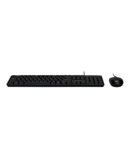 Acer Combo 100, AKW900 + AMW920 | Keyboard and Mouse Set | Wired | Mouse included | US International | Black | Retail Pack
