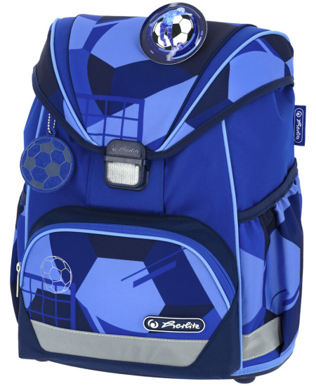 Kuprinė su priedais HERLITZ UltraLight Plus Blue Goal
