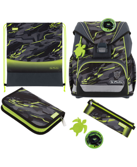 Kuprinė su priedais HERLITZ UltraLight Plus Wild Panther