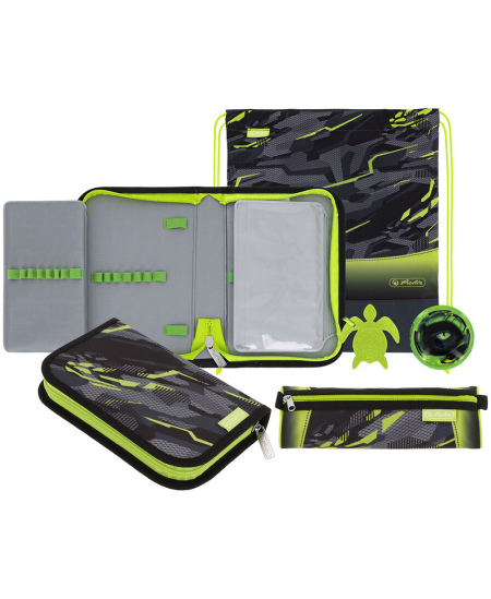 Kuprinė su priedais HERLITZ UltraLight Plus Wild Panther