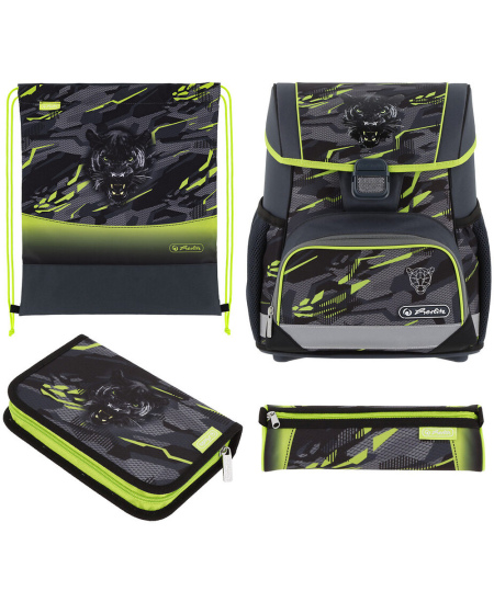 Kuprinė su priedais HERLITZ Loop Plus Wild Panther