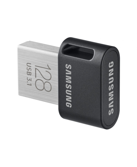 Samsung | FIT Plus | MUF-128AB/APC | 128 GB | USB 3.1 | Black/Silver