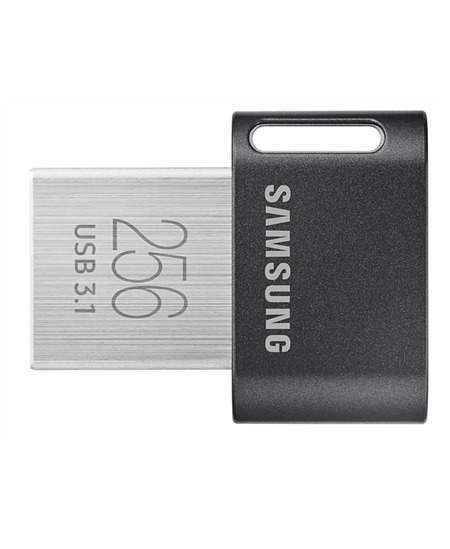 Samsung | FIT Plus | MUF-256AB/APC | 256 GB | USB 3.1 | Black/Silver