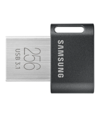 Samsung | FIT Plus | MUF-256AB/APC | 256 GB | USB 3.1 | Black/Silver