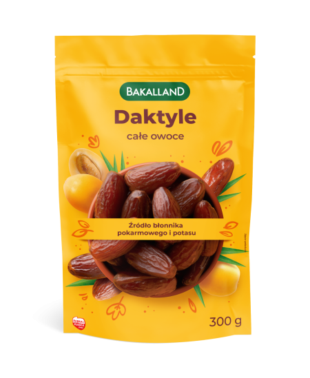 Džiovintos datulės, BAKALLAND, 300 g