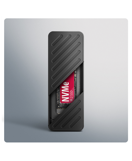 AXAGON USB-C 20Gbps - M.2 NVMe SSD ARMORED Box | EEM2-20G