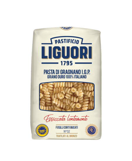 Kietagrūdžiai makaronai LIGUORI, Sraigteliai, Nr. 32, 500 g