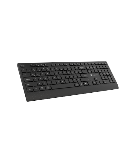 Natec Keyboard and Mouse | Stringray 2 | Keyboard and Mouse Set | Wireless | US | Black