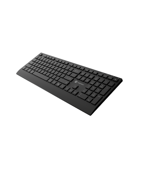 Natec Keyboard and Mouse | Stringray 2 | Keyboard and Mouse Set | Wireless | US | Black