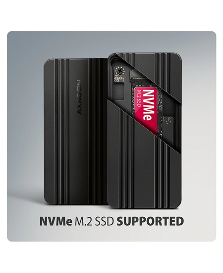 AXAGON USB-C 40Gbps external enclosure for M.2 NVMe SSD | EEM2-40G