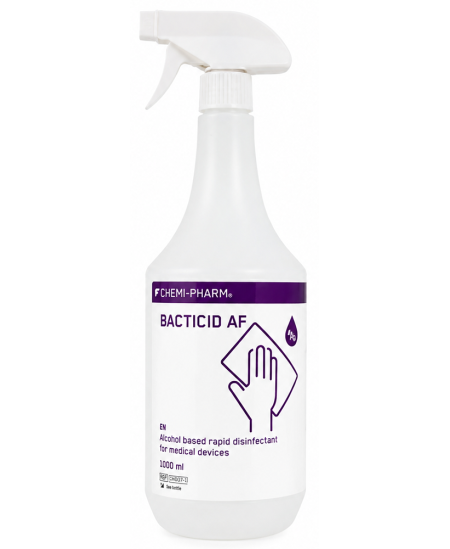 Paviršių dezinfekantas BACTICID AF, su purkštuku, 1 l