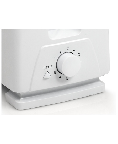 Toaster | Tristar | BR-1009 | Power 750 W | Number of slots 2 | Housing material Metal | White